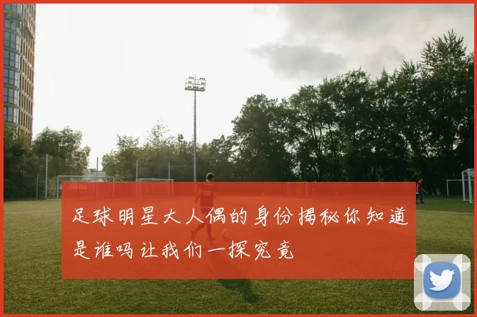 足球明星大人偶的身份揭秘你知道是谁吗让我们一探究竟