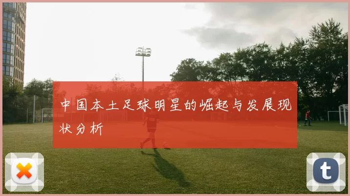 中国本土足球明星的崛起与发展现状分析